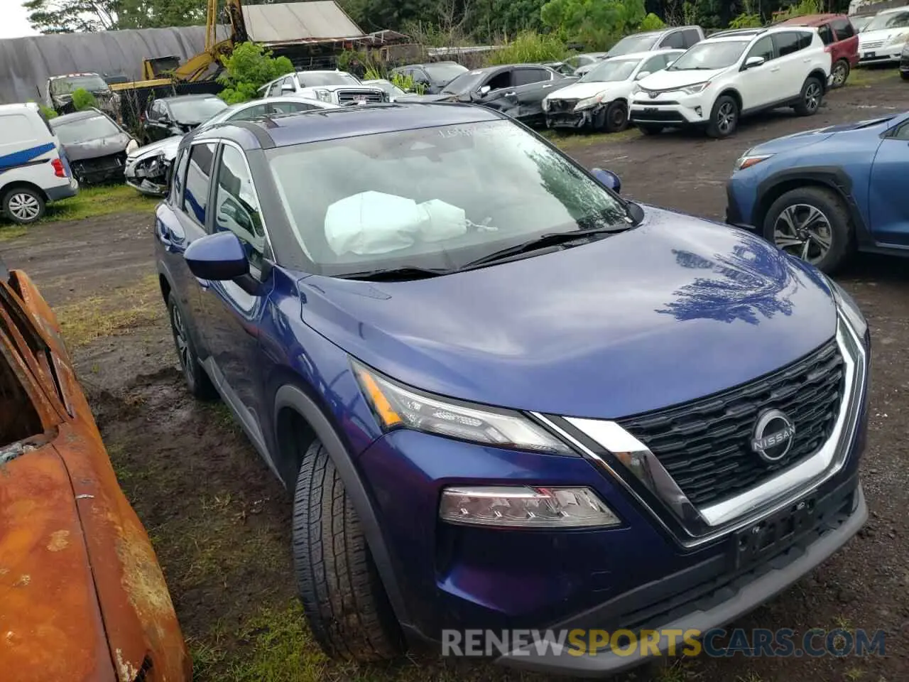 4 Photograph of a damaged car 5N1BT3BB7PC814120 NISSAN ROGUE 2023