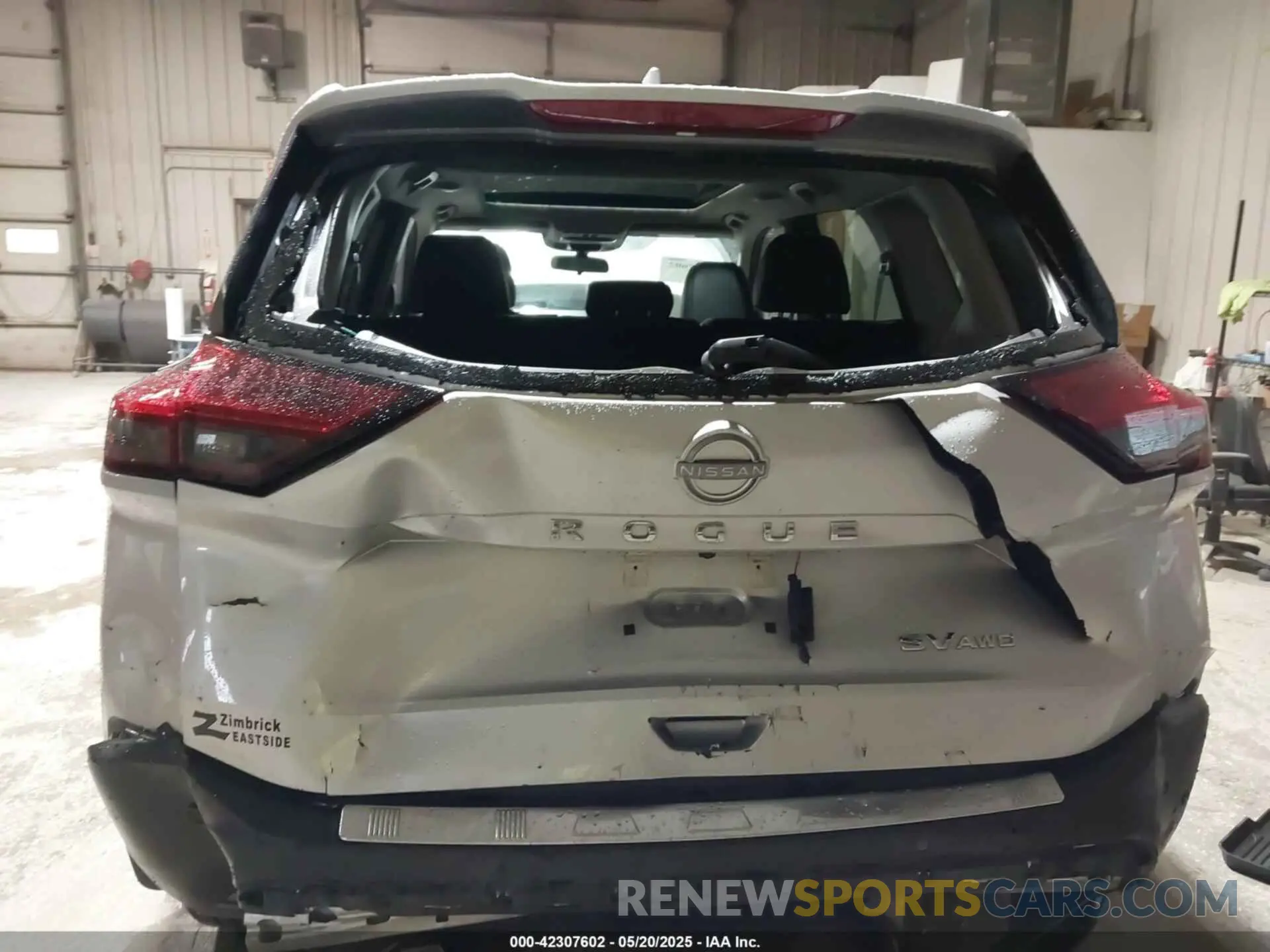 6 Photograph of a damaged car 5N1BT3BB7PC818829 NISSAN ROGUE 2023