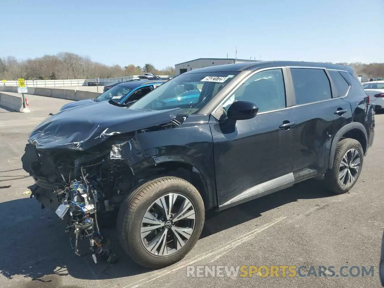 1 Photograph of a damaged car 5N1BT3BB7PC829278 NISSAN ROGUE 2023