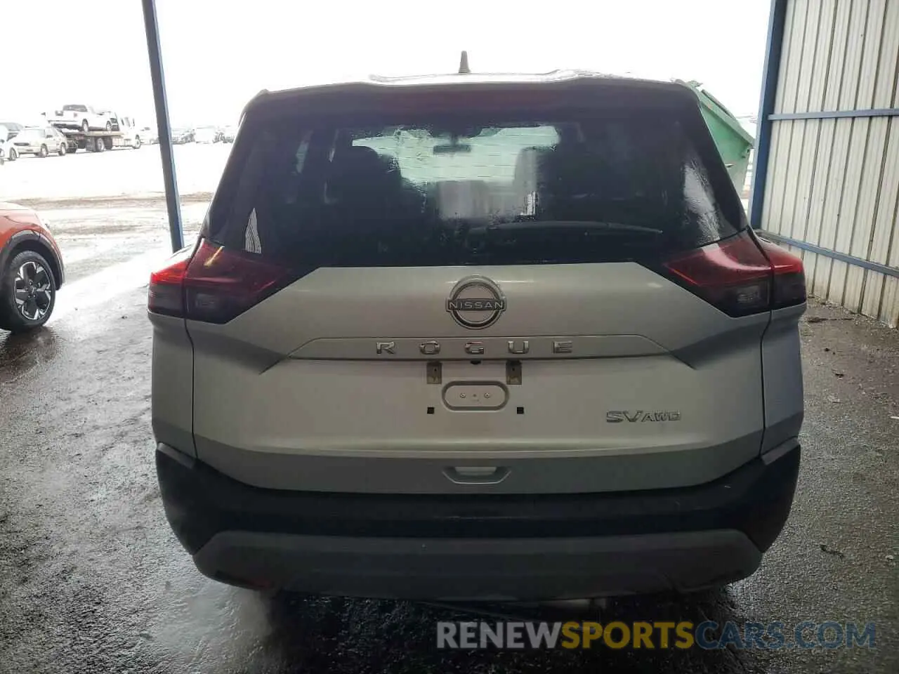 6 Photograph of a damaged car 5N1BT3BB7PC850129 NISSAN ROGUE 2023