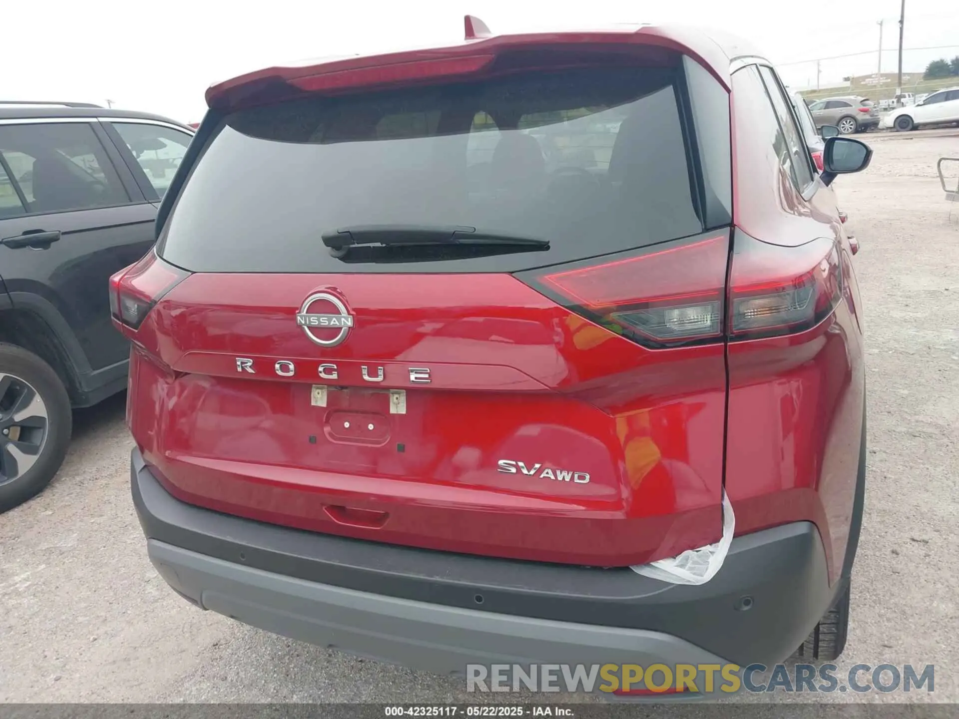 16 Photograph of a damaged car 5N1BT3BB7PC852706 NISSAN ROGUE 2023
