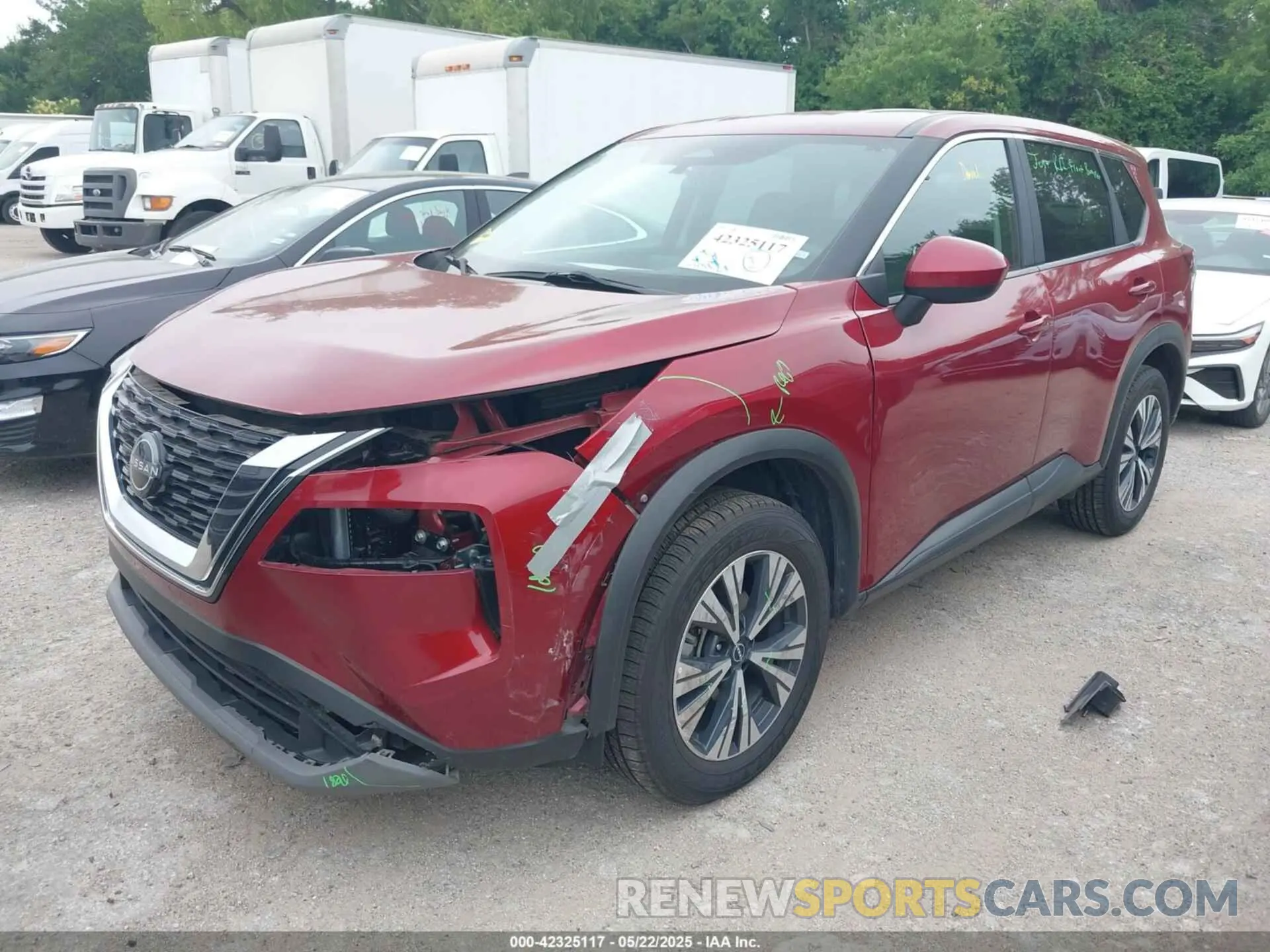 2 Photograph of a damaged car 5N1BT3BB7PC852706 NISSAN ROGUE 2023