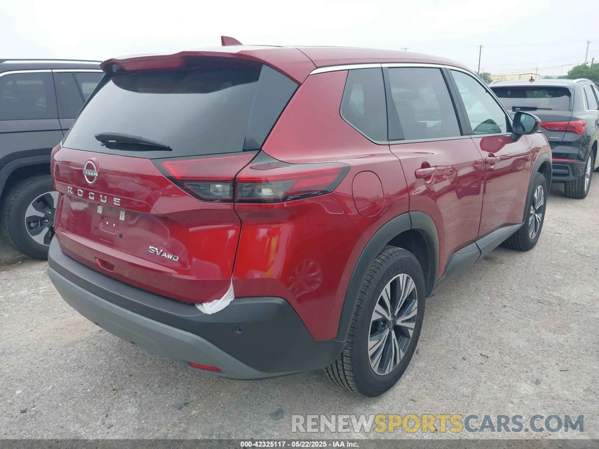 4 Photograph of a damaged car 5N1BT3BB7PC852706 NISSAN ROGUE 2023