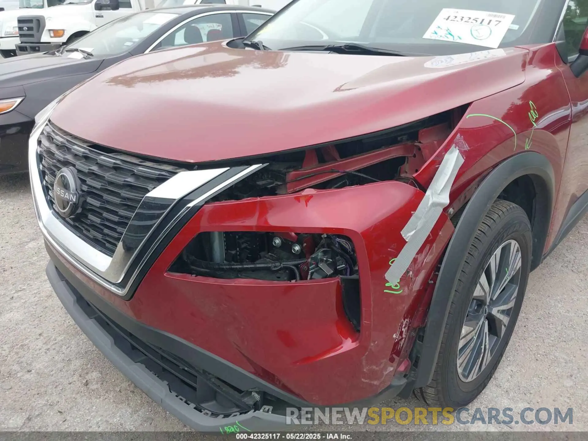 6 Photograph of a damaged car 5N1BT3BB7PC852706 NISSAN ROGUE 2023