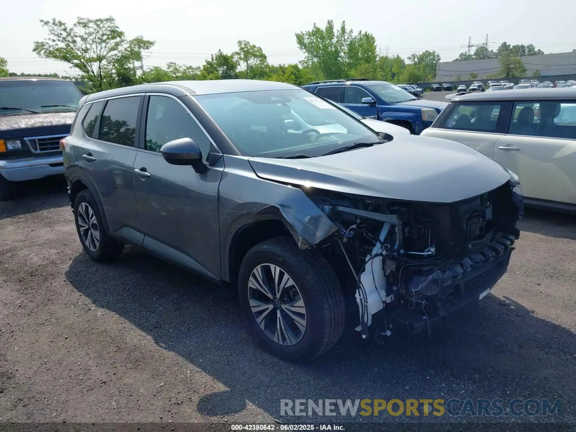 1 Photograph of a damaged car 5N1BT3BB7PC878464 NISSAN ROGUE 2023