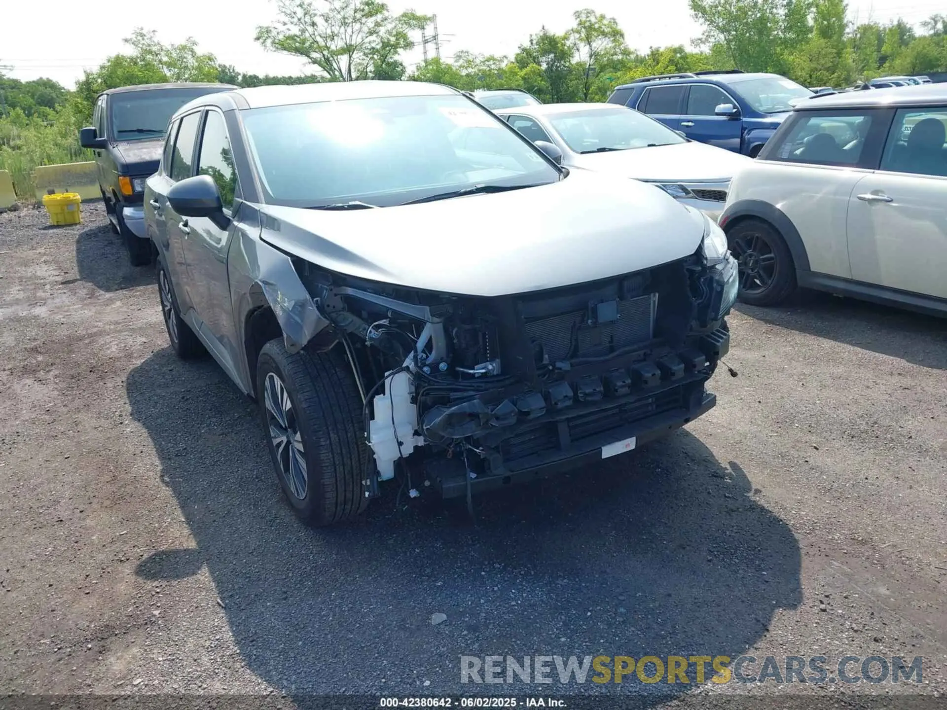6 Photograph of a damaged car 5N1BT3BB7PC878464 NISSAN ROGUE 2023