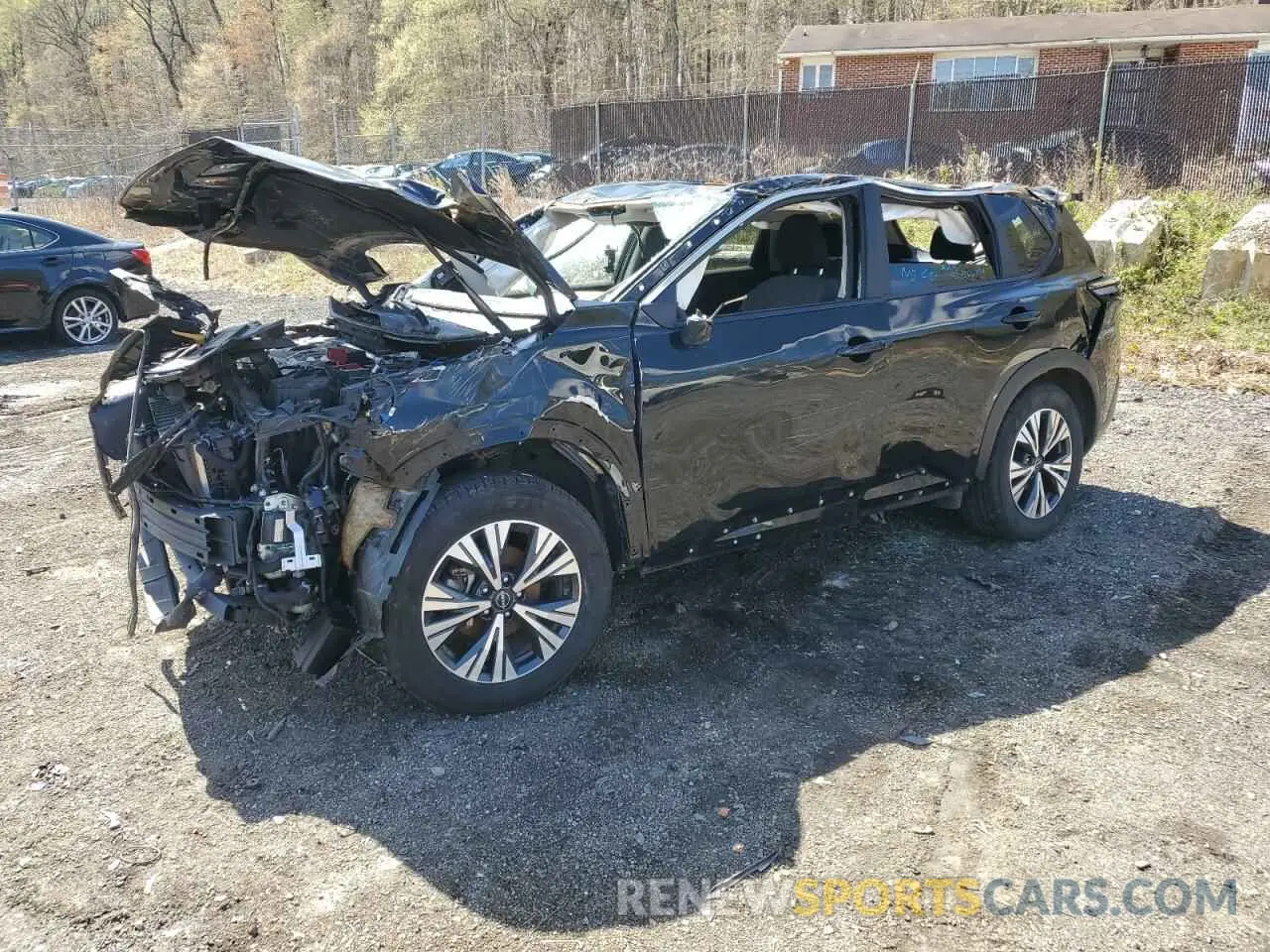 1 Photograph of a damaged car 5N1BT3BB7PC892493 NISSAN ROGUE 2023