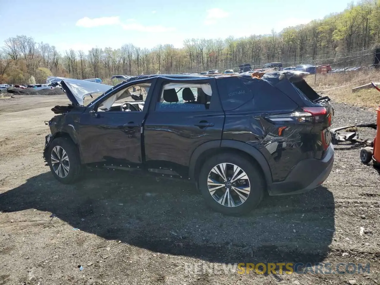 2 Photograph of a damaged car 5N1BT3BB7PC892493 NISSAN ROGUE 2023