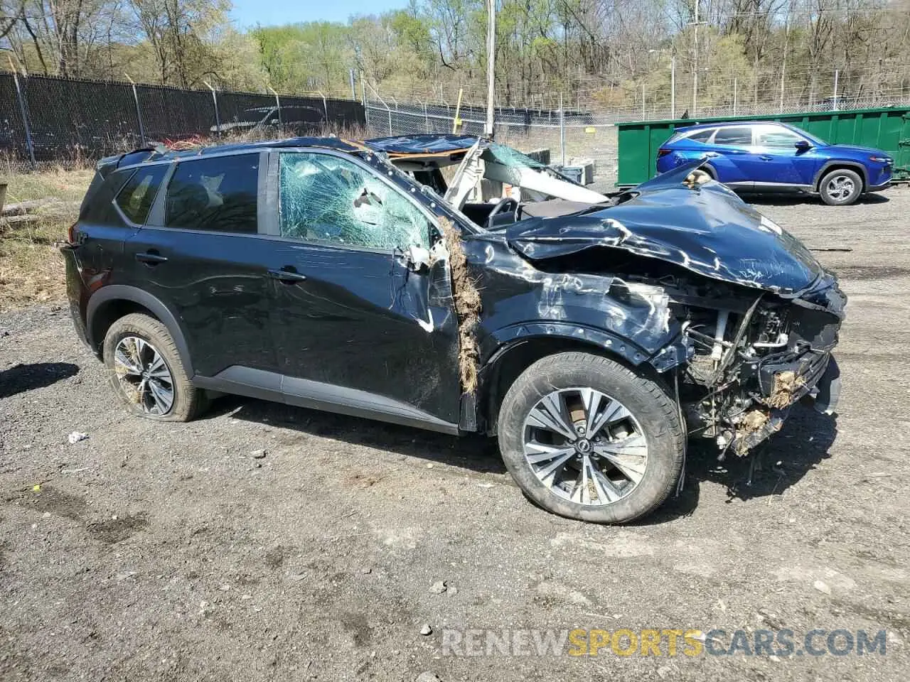 4 Photograph of a damaged car 5N1BT3BB7PC892493 NISSAN ROGUE 2023