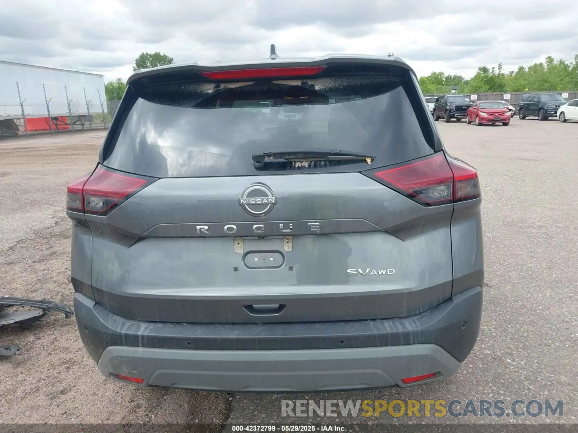 17 Photograph of a damaged car 5N1BT3BB7PC909342 NISSAN ROGUE 2023