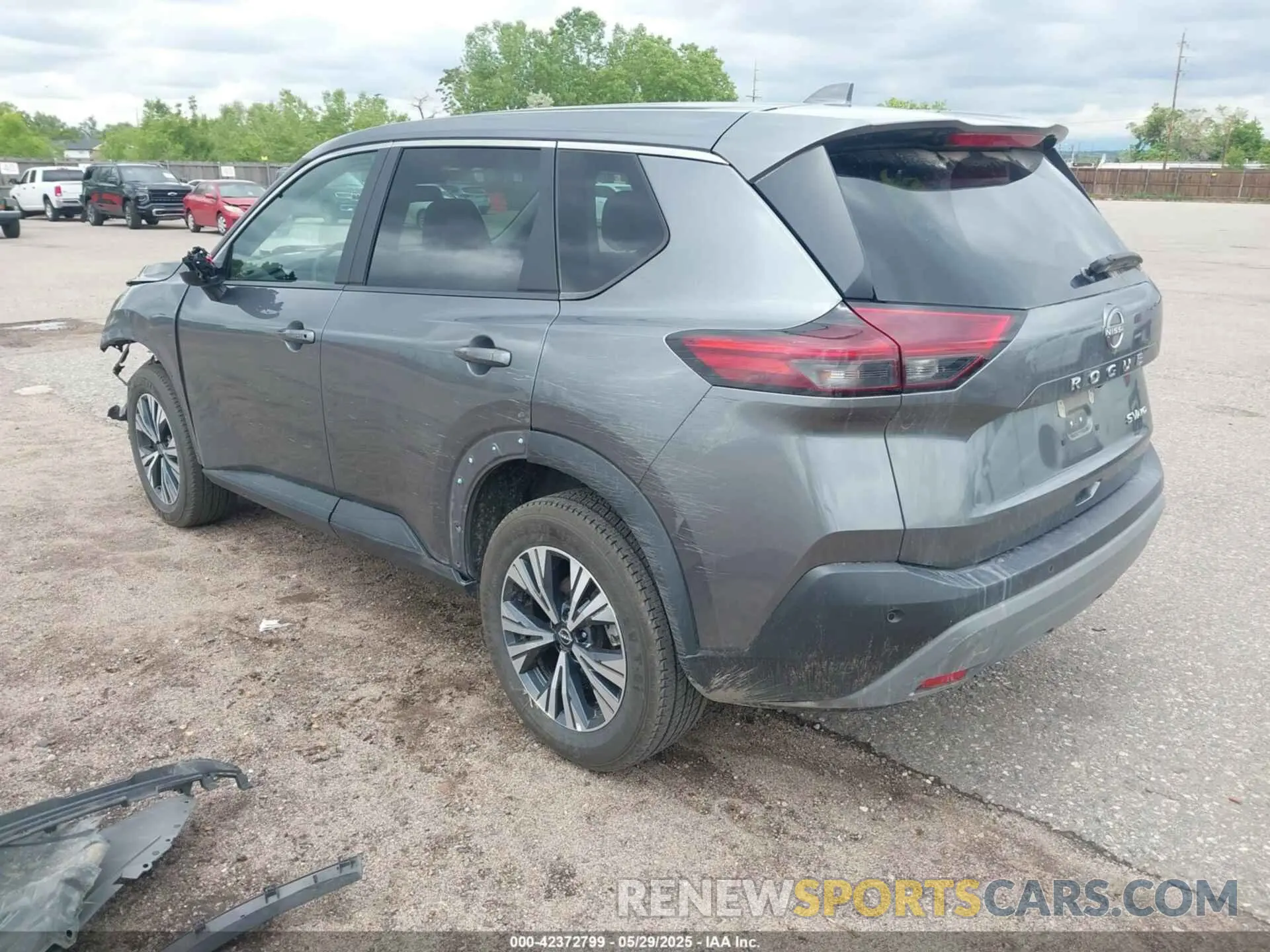 3 Photograph of a damaged car 5N1BT3BB7PC909342 NISSAN ROGUE 2023