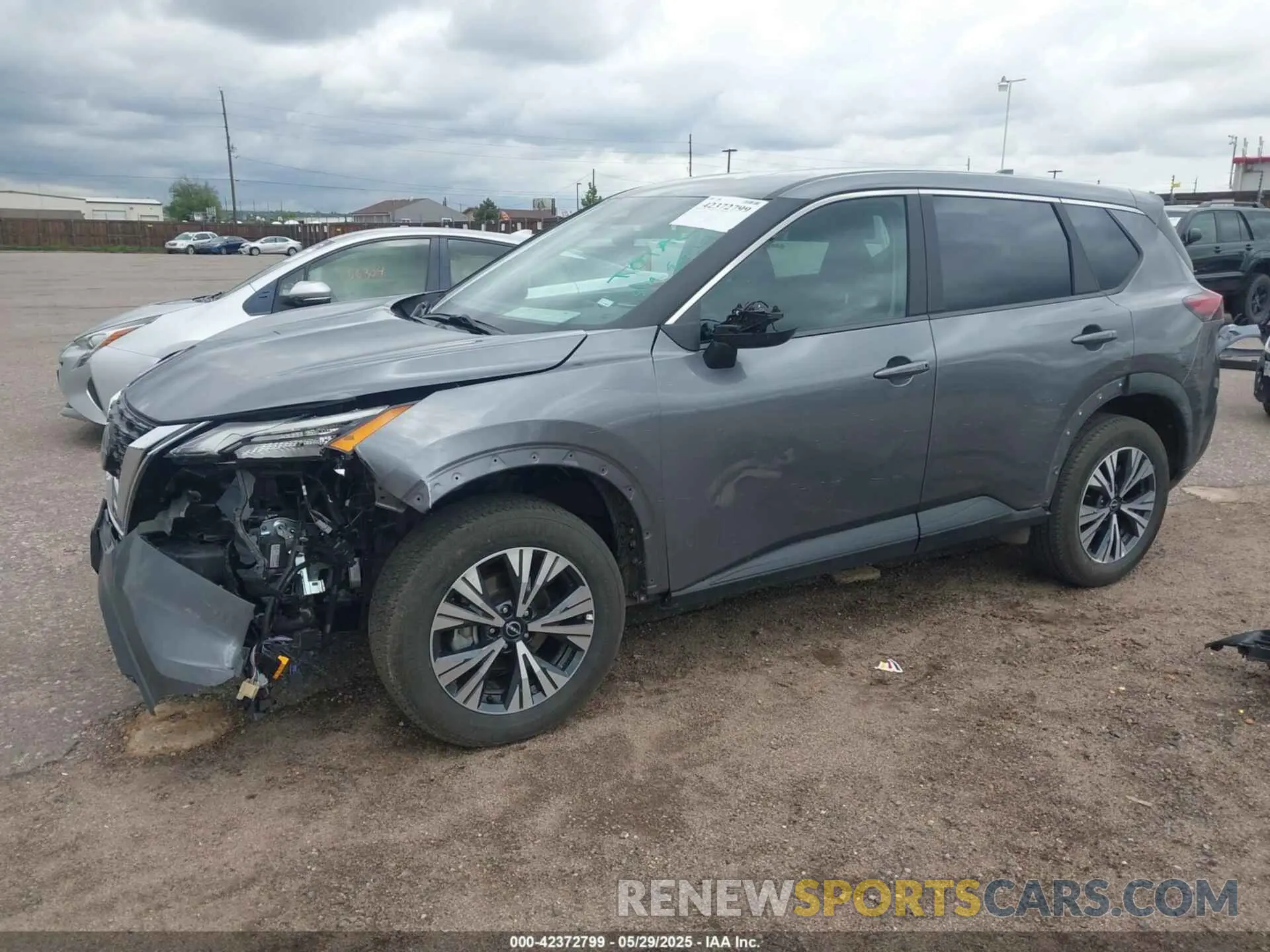 6 Photograph of a damaged car 5N1BT3BB7PC909342 NISSAN ROGUE 2023