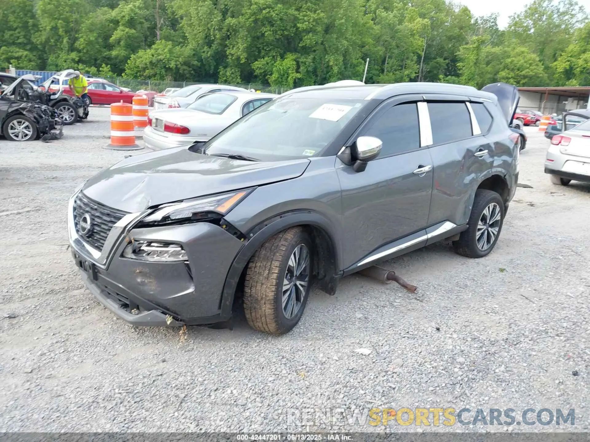 2 Photograph of a damaged car 5N1BT3BB7PC914976 NISSAN ROGUE 2023