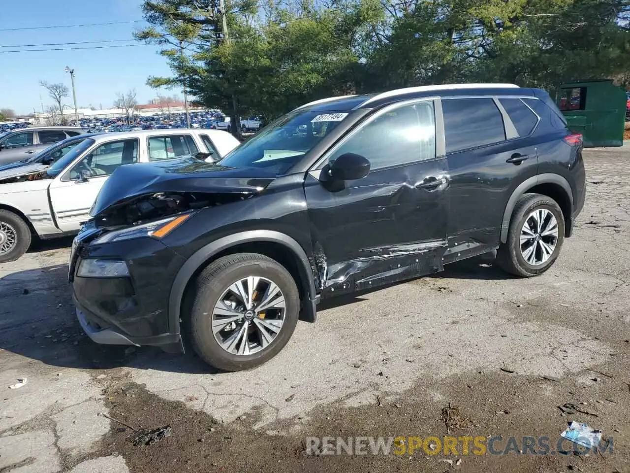 1 Photograph of a damaged car 5N1BT3BB7PC941904 NISSAN ROGUE 2023