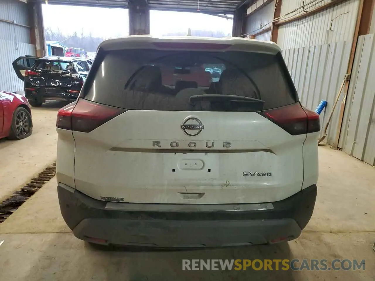 6 Photograph of a damaged car 5N1BT3BB7PC944303 NISSAN ROGUE 2023