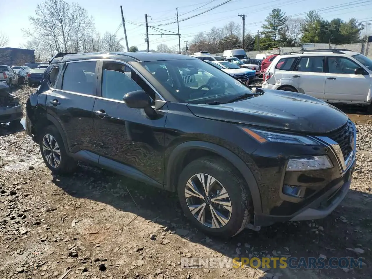 4 Photograph of a damaged car 5N1BT3BB7PC950005 NISSAN ROGUE 2023
