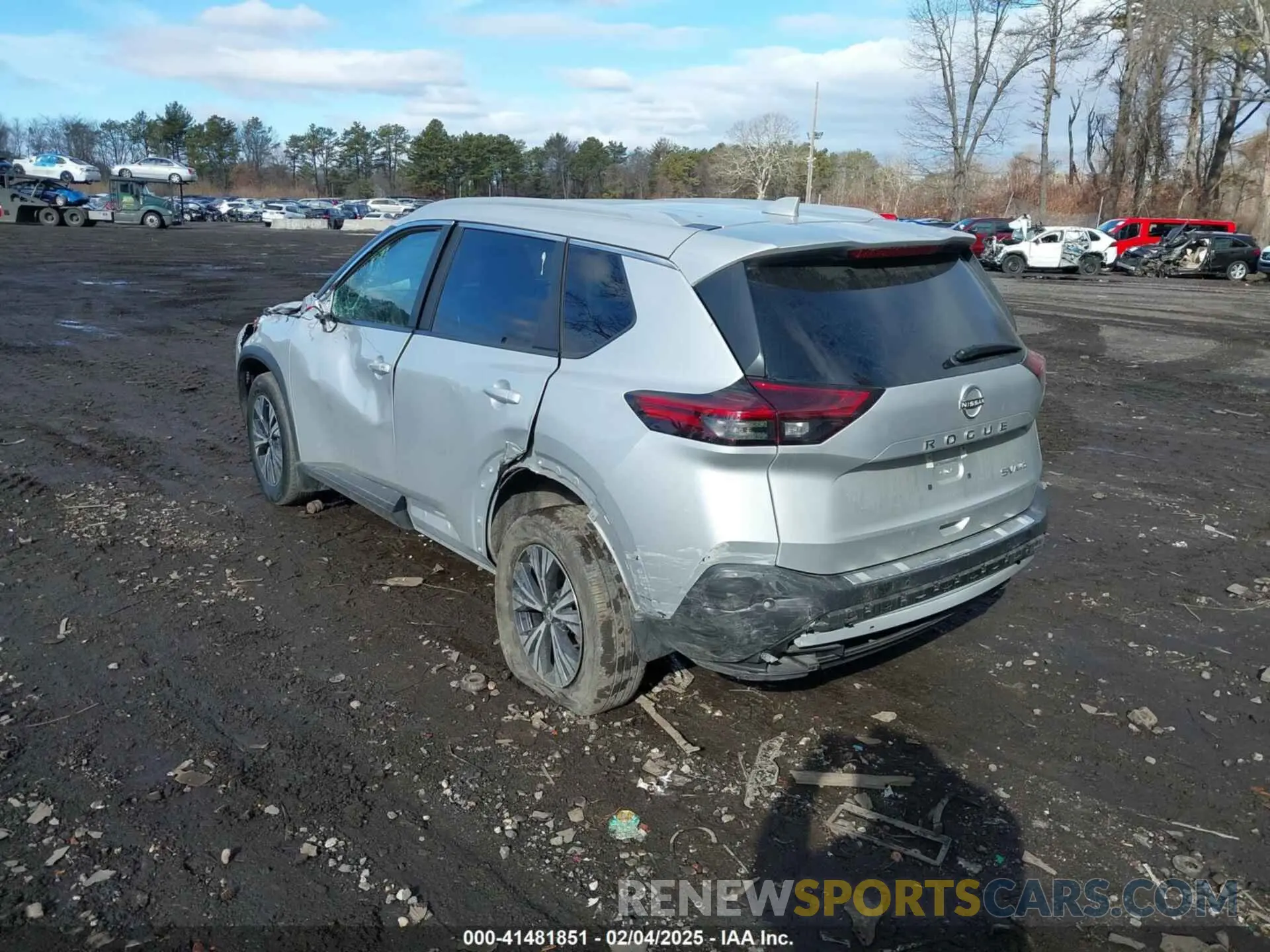 3 Photograph of a damaged car 5N1BT3BB8PC782858 NISSAN ROGUE 2023