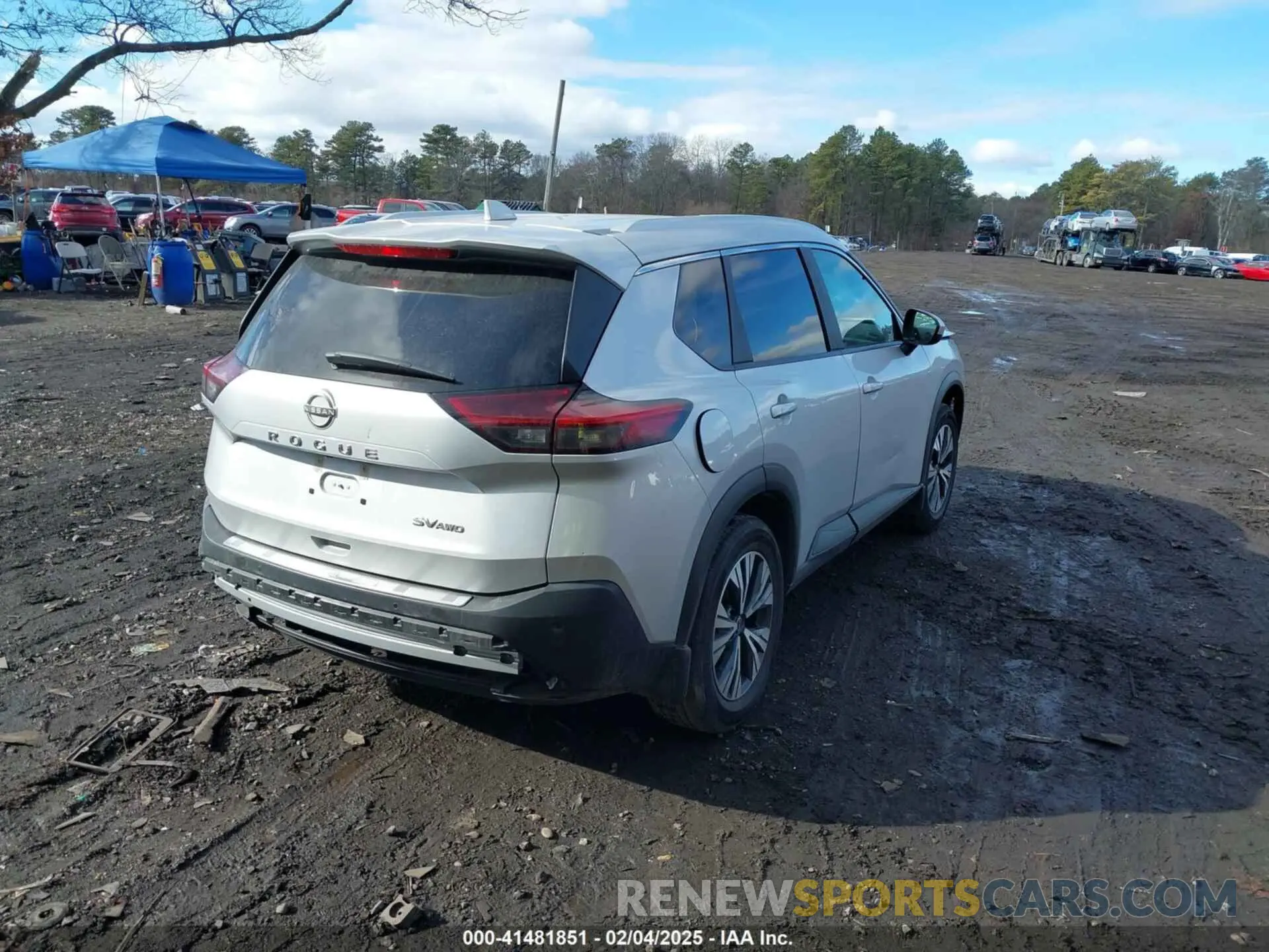 4 Photograph of a damaged car 5N1BT3BB8PC782858 NISSAN ROGUE 2023