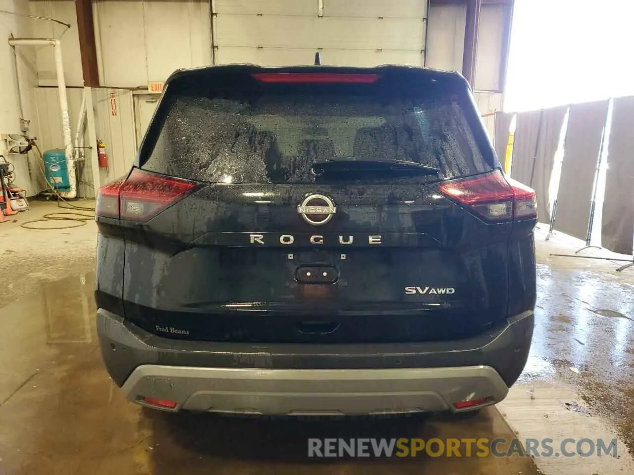 6 Photograph of a damaged car 5N1BT3BB8PC794072 NISSAN ROGUE 2023