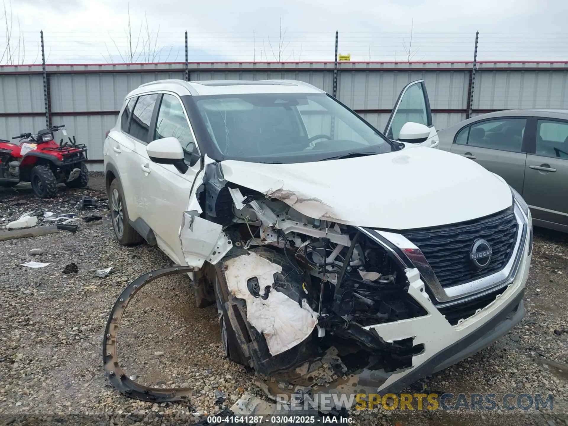 6 Photograph of a damaged car 5N1BT3BB8PC810982 NISSAN ROGUE 2023