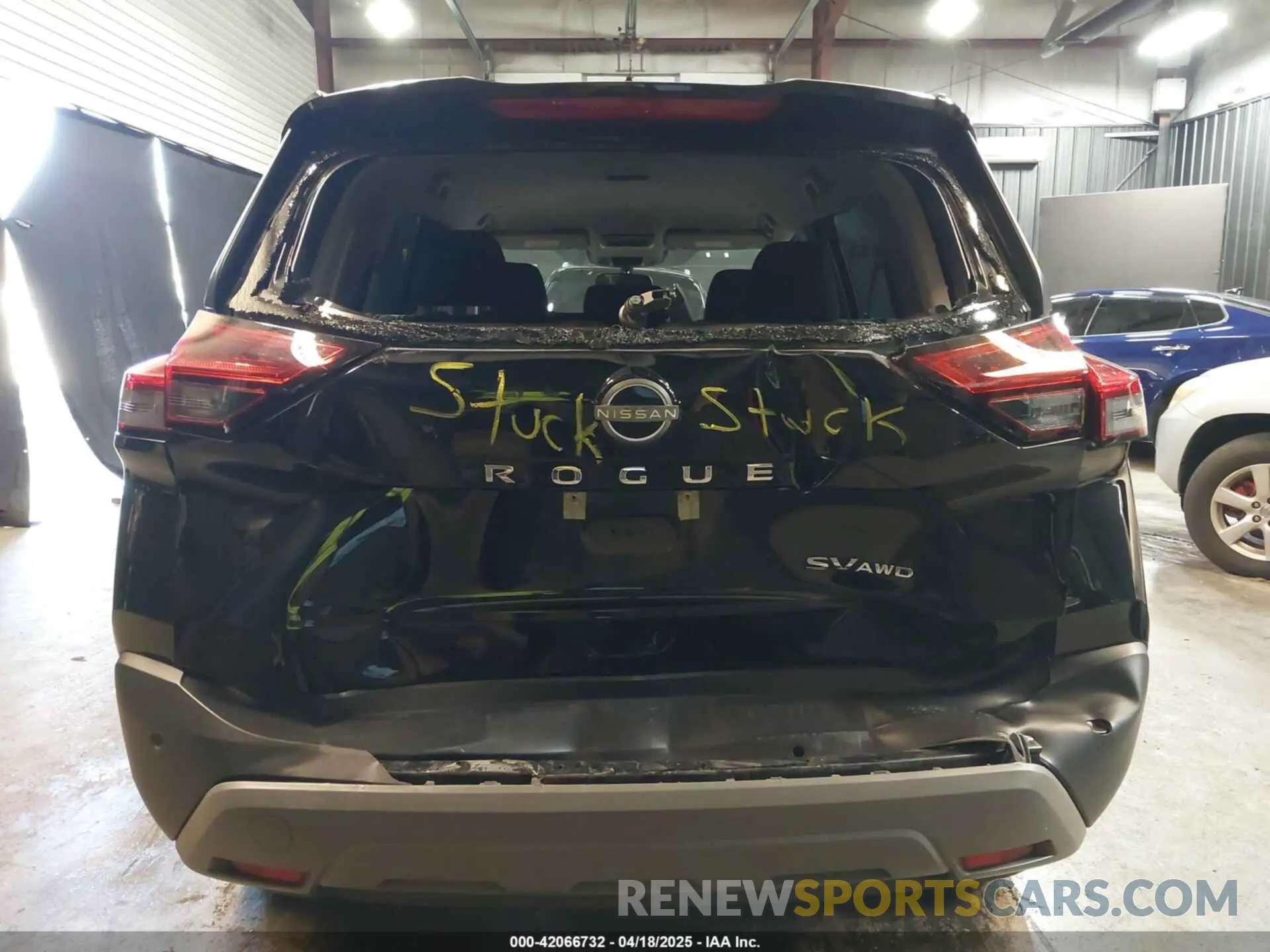 16 Photograph of a damaged car 5N1BT3BB8PC822775 NISSAN ROGUE 2023