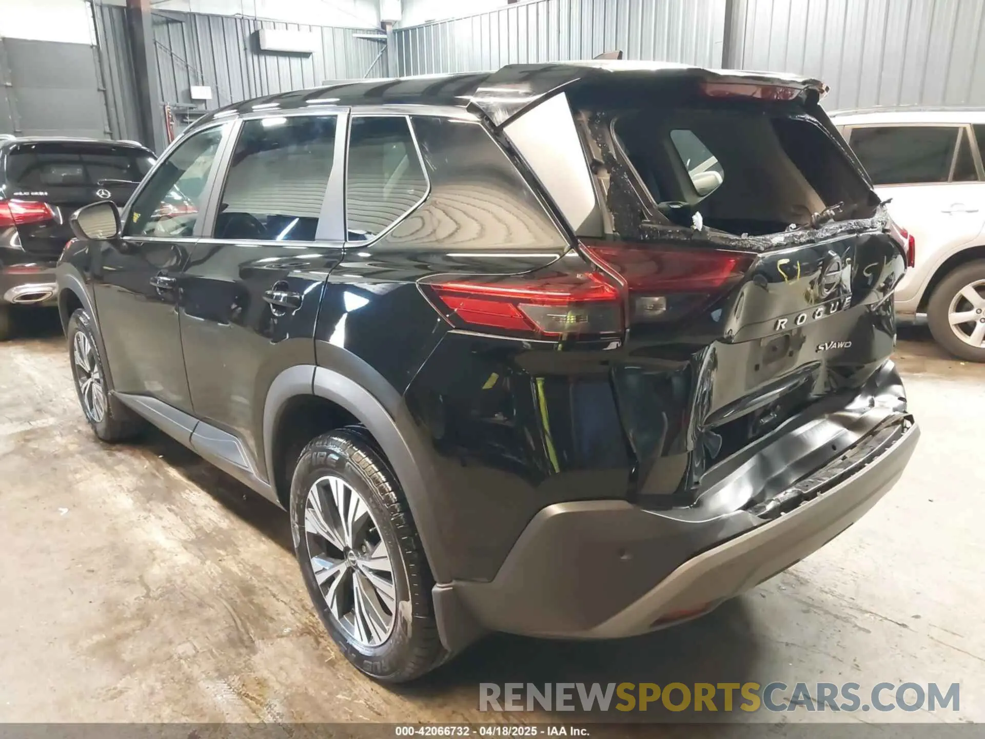 3 Photograph of a damaged car 5N1BT3BB8PC822775 NISSAN ROGUE 2023