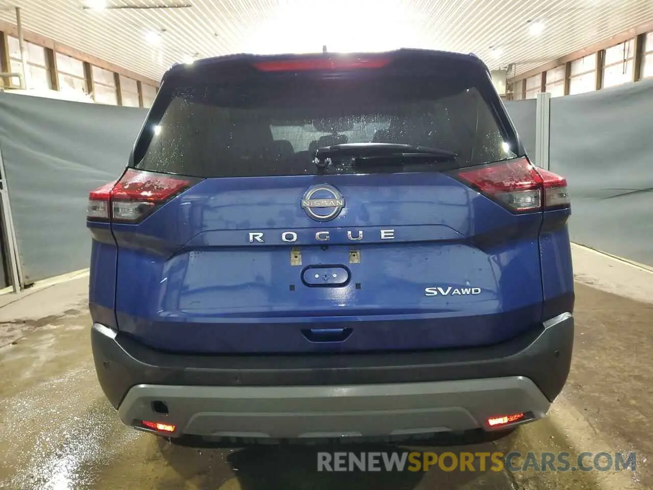 6 Photograph of a damaged car 5N1BT3BB8PC842640 NISSAN ROGUE 2023