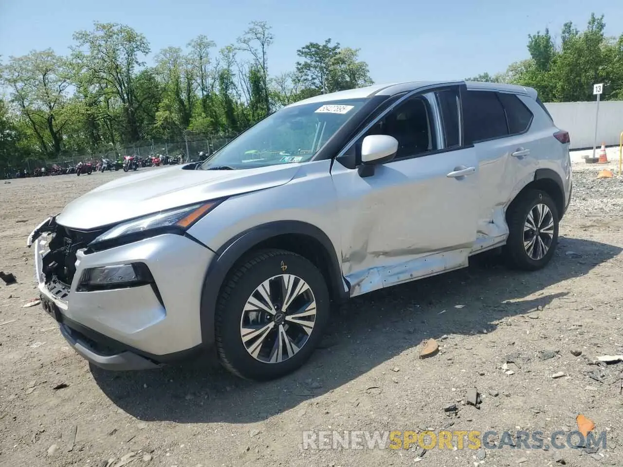 1 Photograph of a damaged car 5N1BT3BB8PC848017 NISSAN ROGUE 2023