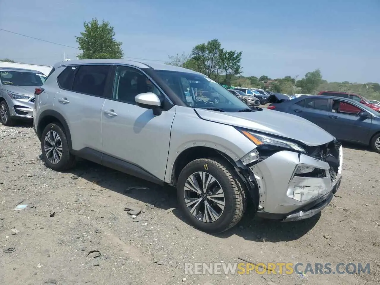 4 Photograph of a damaged car 5N1BT3BB8PC848017 NISSAN ROGUE 2023