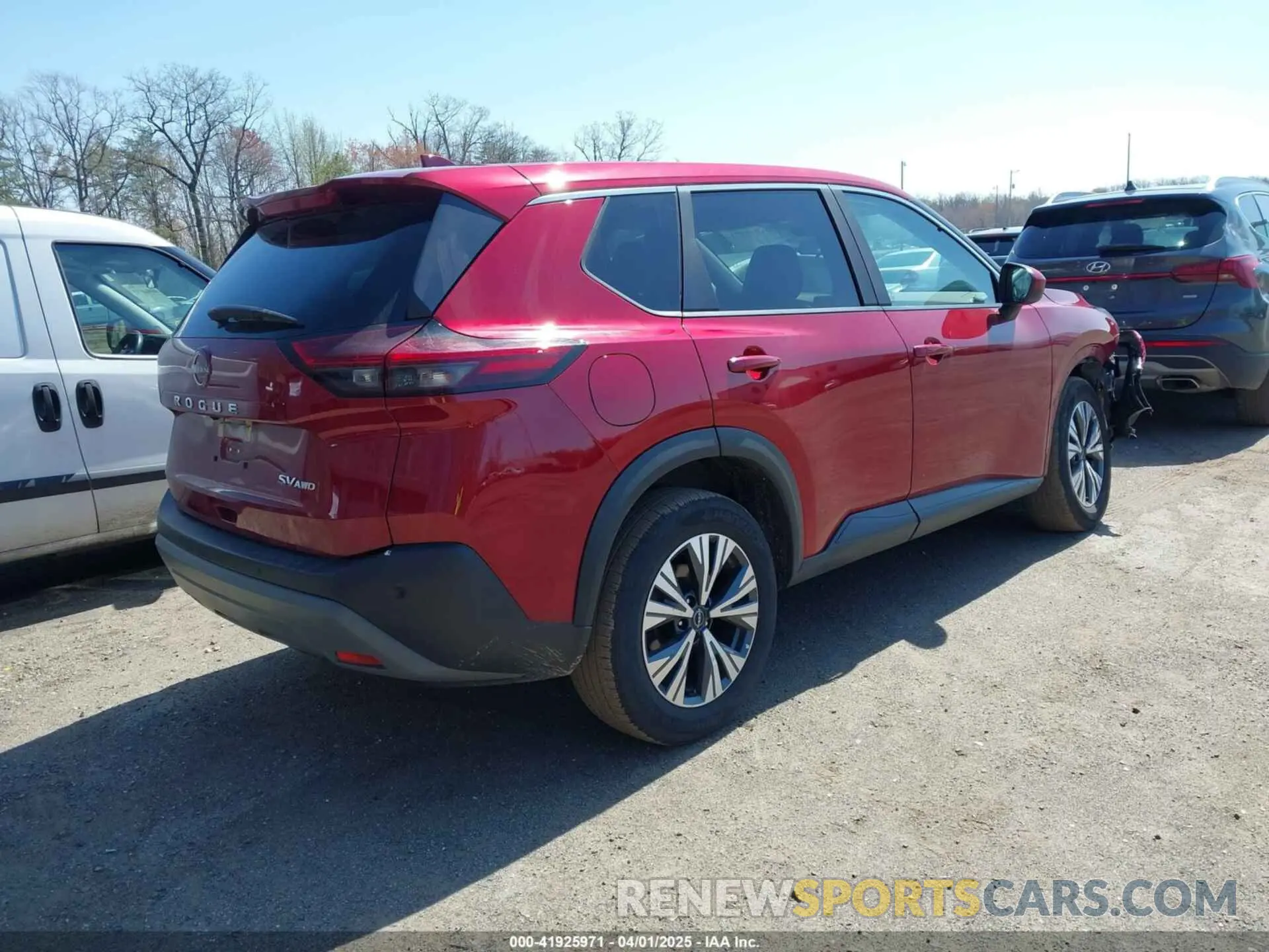 4 Photograph of a damaged car 5N1BT3BB8PC854187 NISSAN ROGUE 2023
