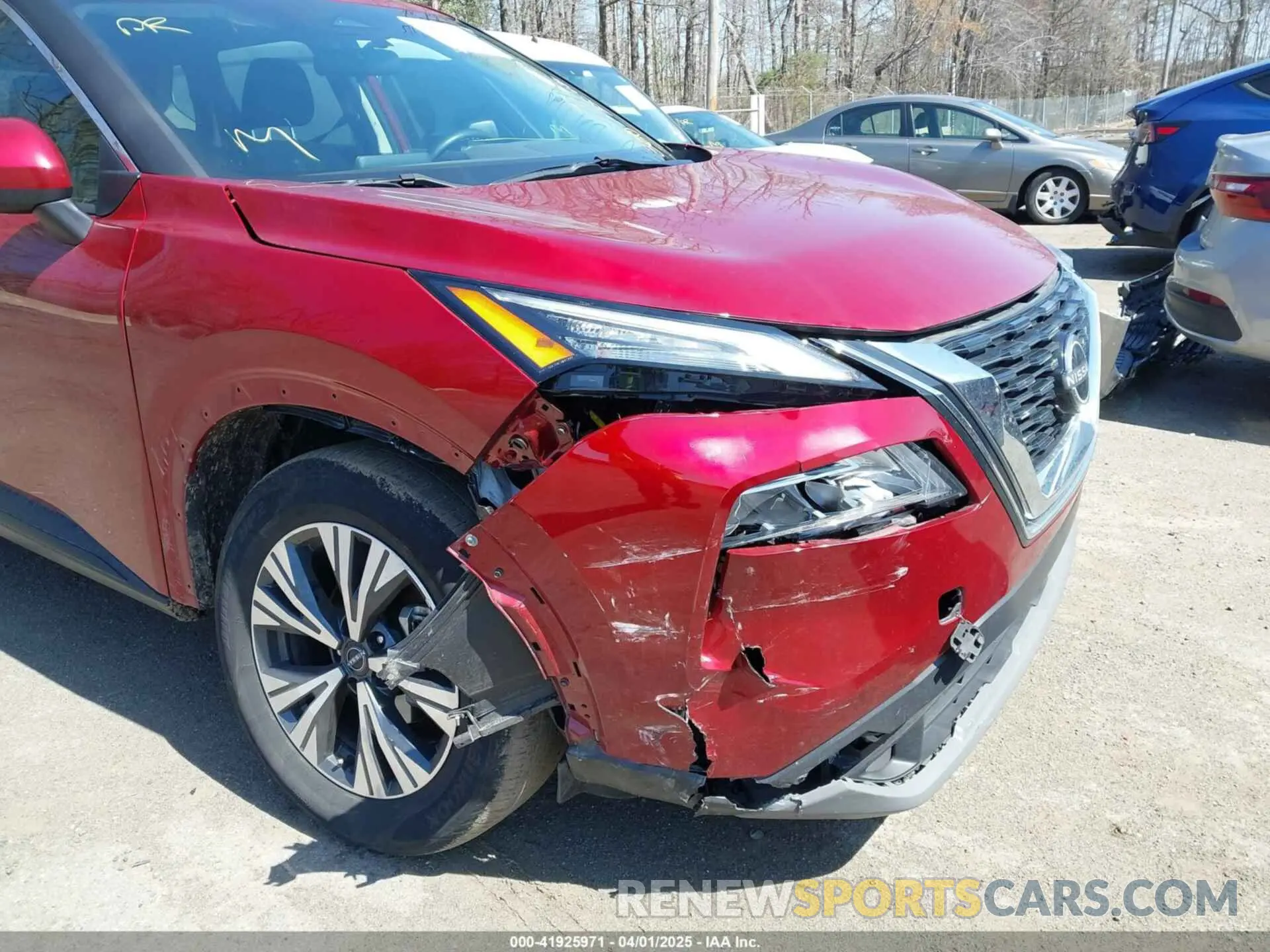 6 Photograph of a damaged car 5N1BT3BB8PC854187 NISSAN ROGUE 2023