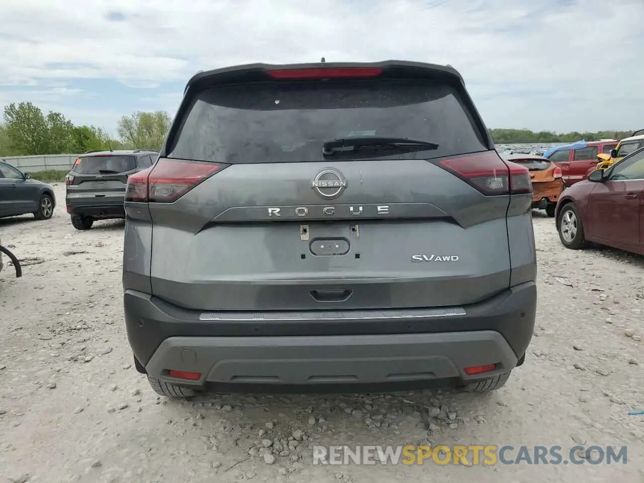 6 Photograph of a damaged car 5N1BT3BB8PC865867 NISSAN ROGUE 2023