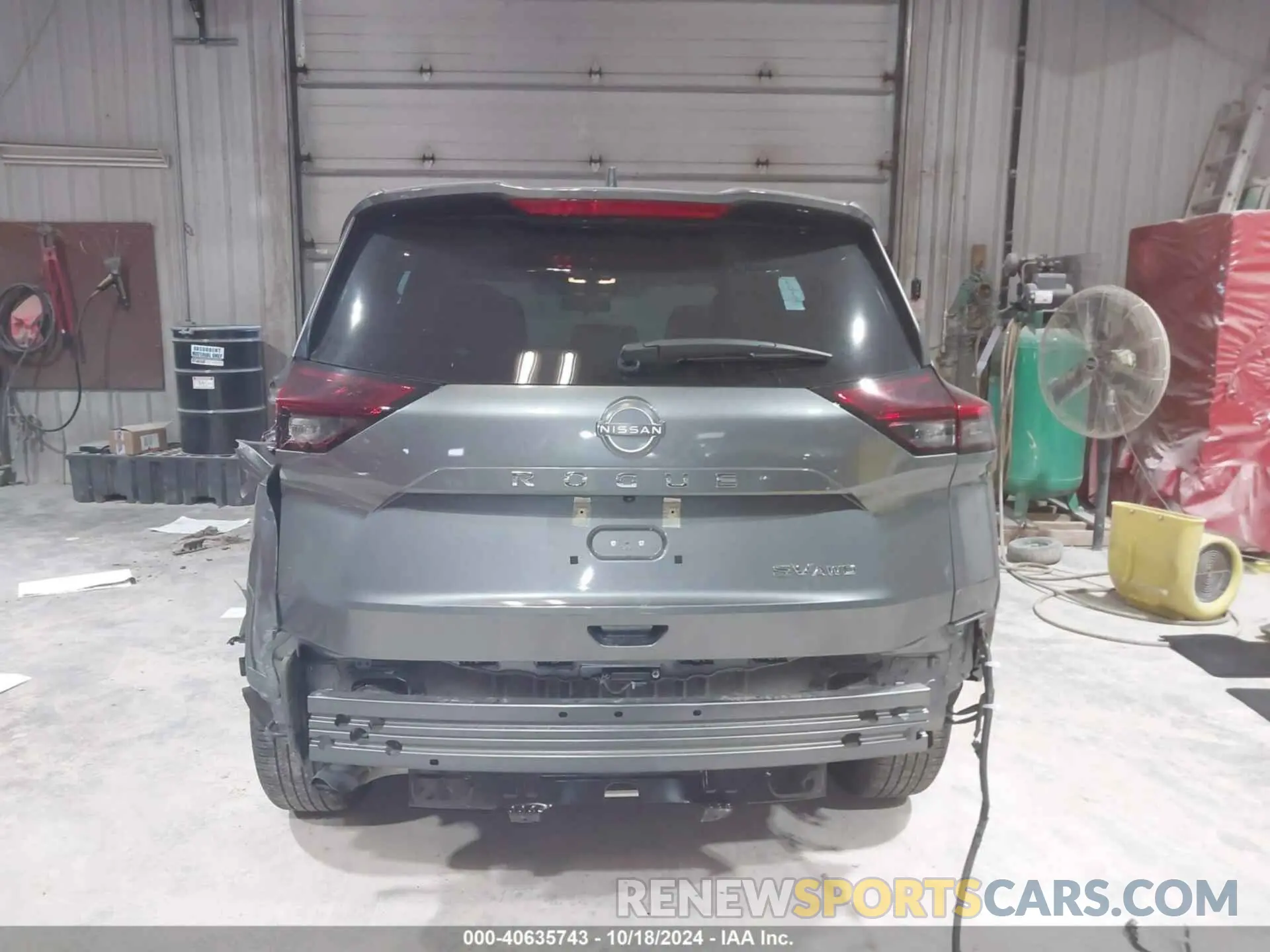 17 Photograph of a damaged car 5N1BT3BB8PC872561 NISSAN ROGUE 2023