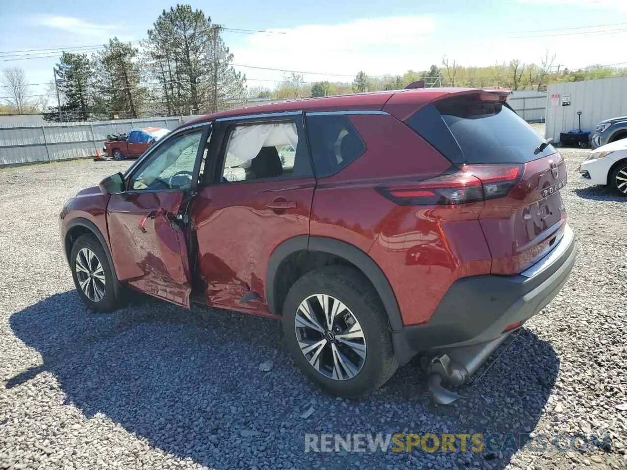 2 Photograph of a damaged car 5N1BT3BB8PC916820 NISSAN ROGUE 2023