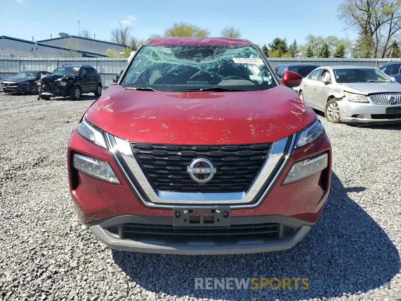 5 Photograph of a damaged car 5N1BT3BB8PC916820 NISSAN ROGUE 2023