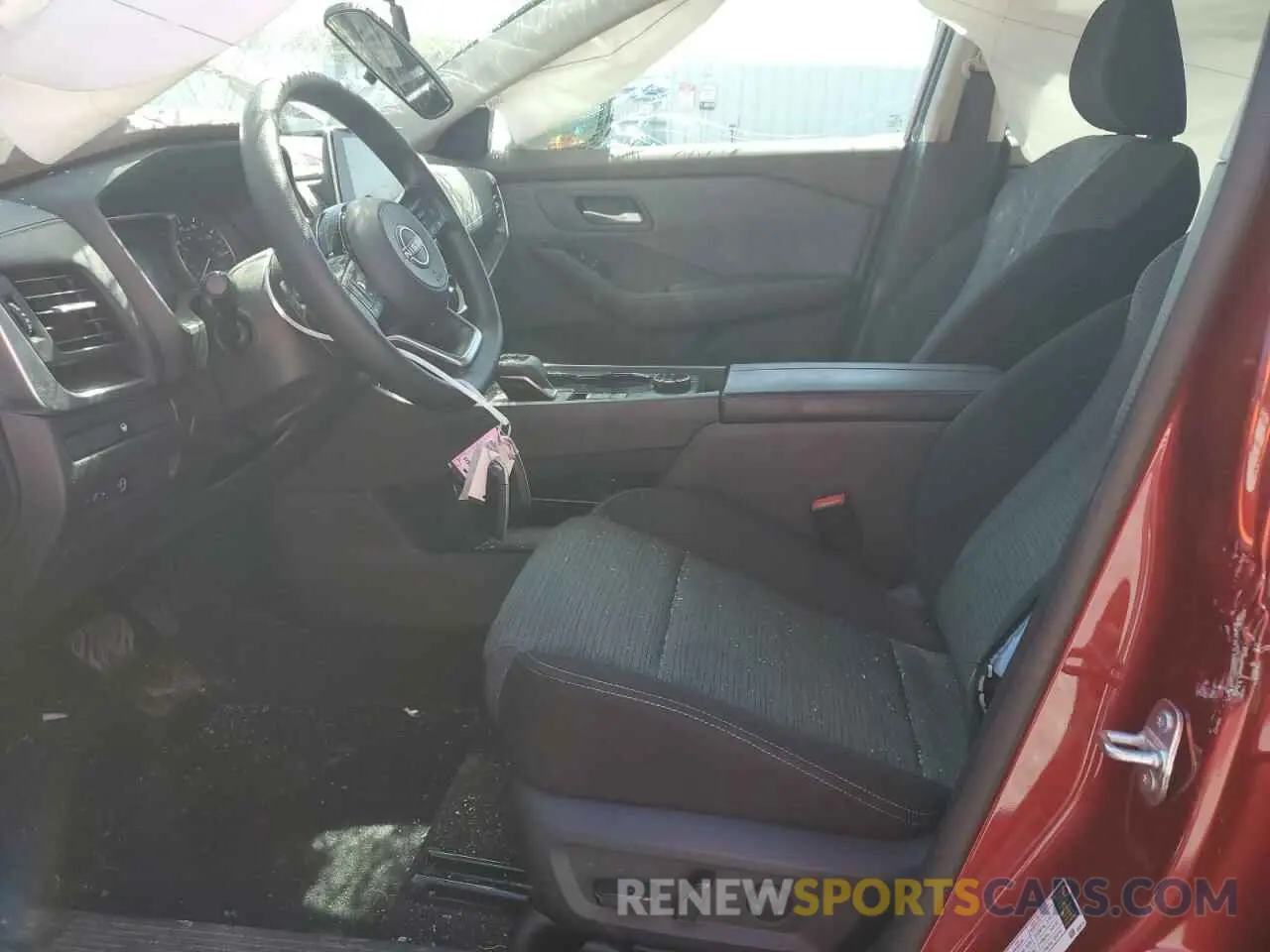 7 Photograph of a damaged car 5N1BT3BB8PC916820 NISSAN ROGUE 2023