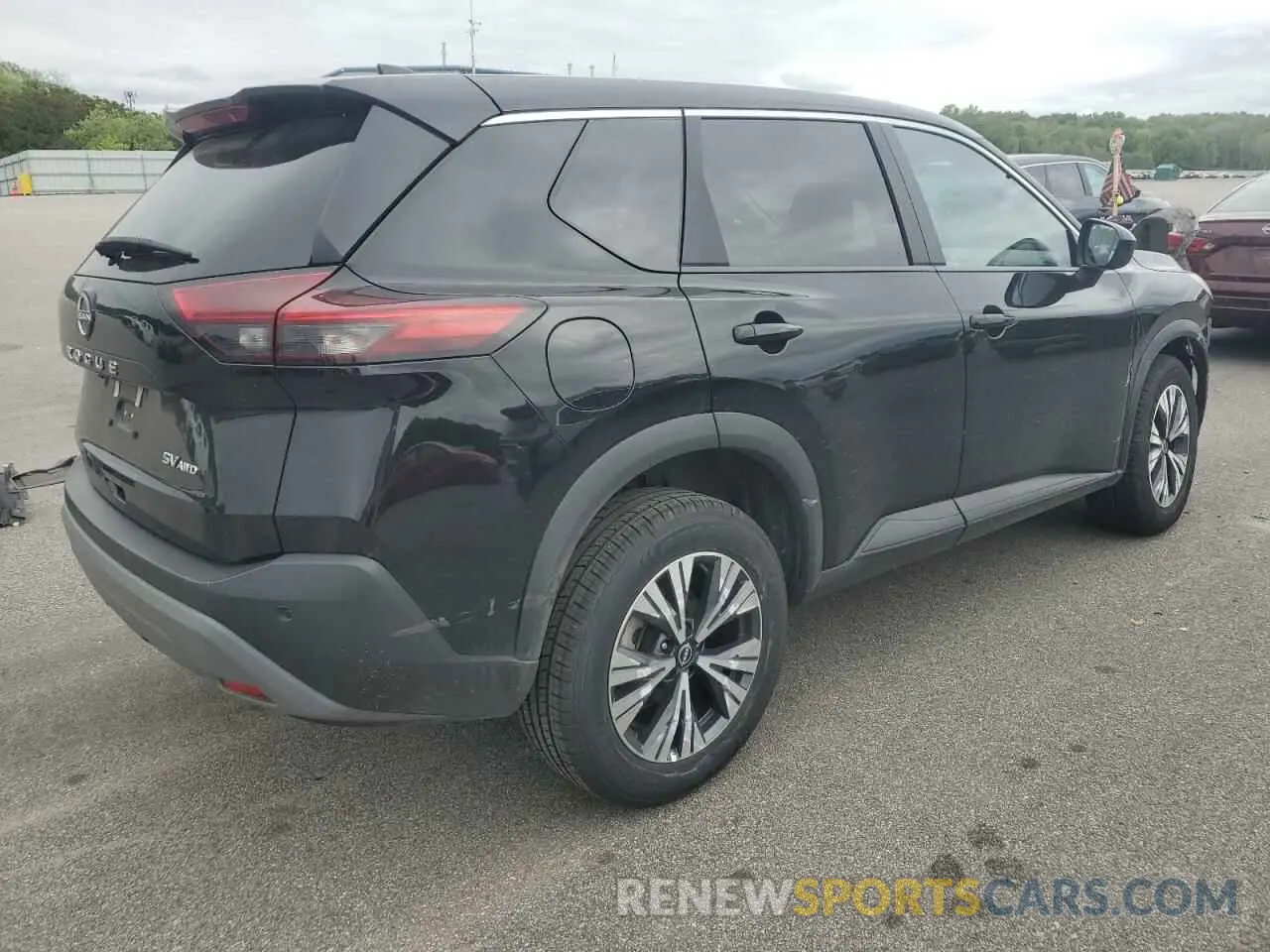 3 Photograph of a damaged car 5N1BT3BB8PC925839 NISSAN ROGUE 2023