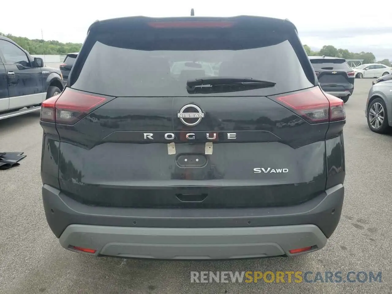 6 Photograph of a damaged car 5N1BT3BB8PC925839 NISSAN ROGUE 2023