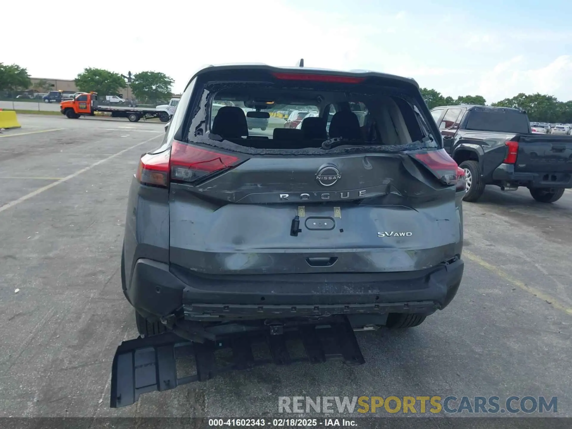 6 Photograph of a damaged car 5N1BT3BB8PC941037 NISSAN ROGUE 2023