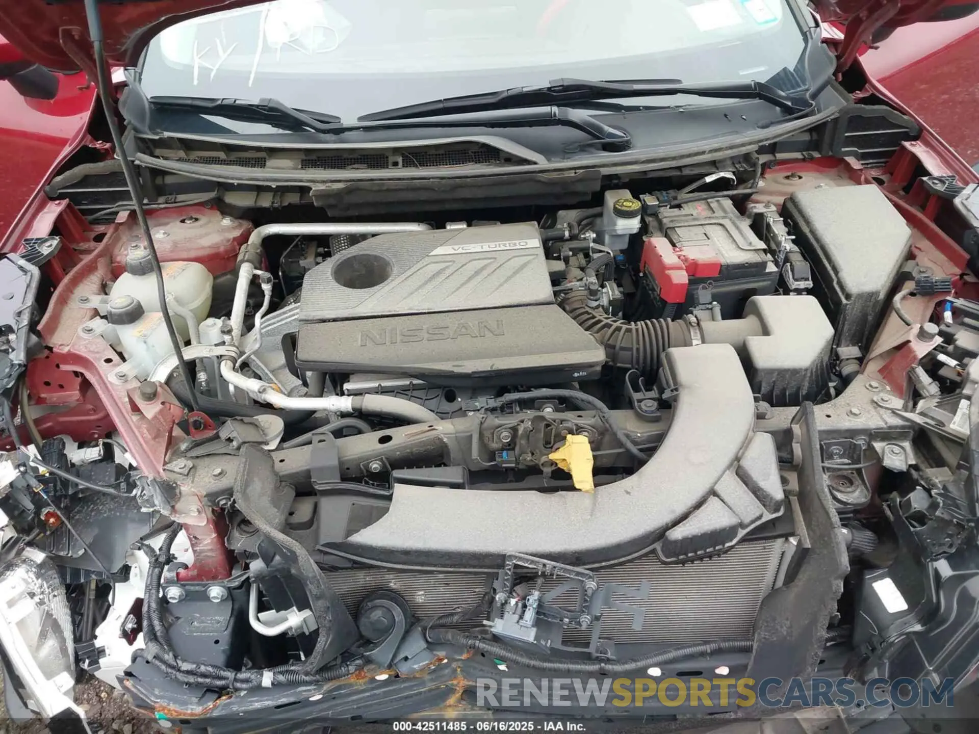 10 Photograph of a damaged car 5N1BT3BB8PC948960 NISSAN ROGUE 2023