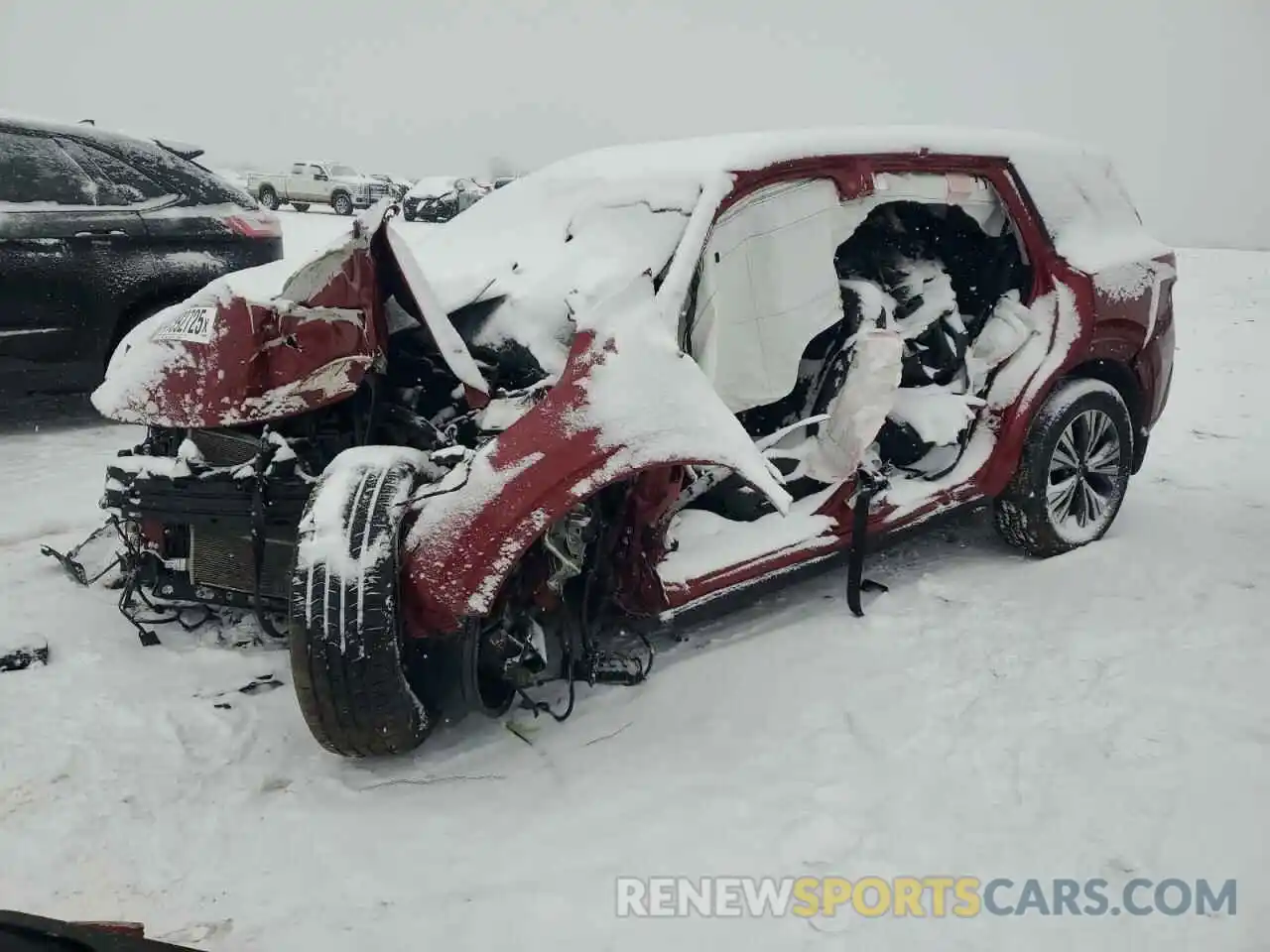 1 Photograph of a damaged car 5N1BT3BB9PC686866 NISSAN ROGUE 2023