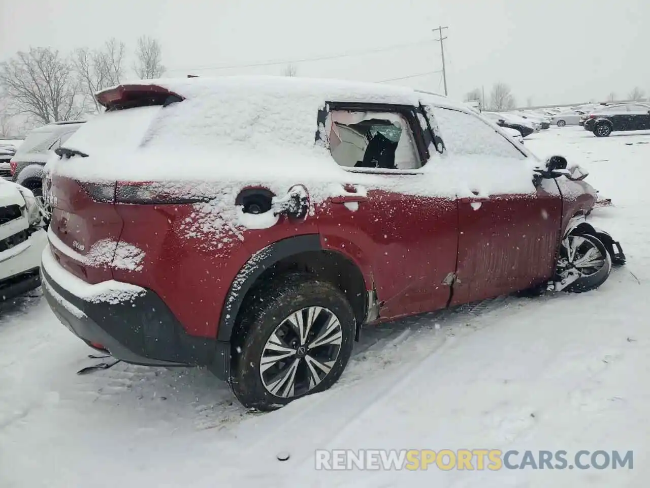 3 Photograph of a damaged car 5N1BT3BB9PC686866 NISSAN ROGUE 2023