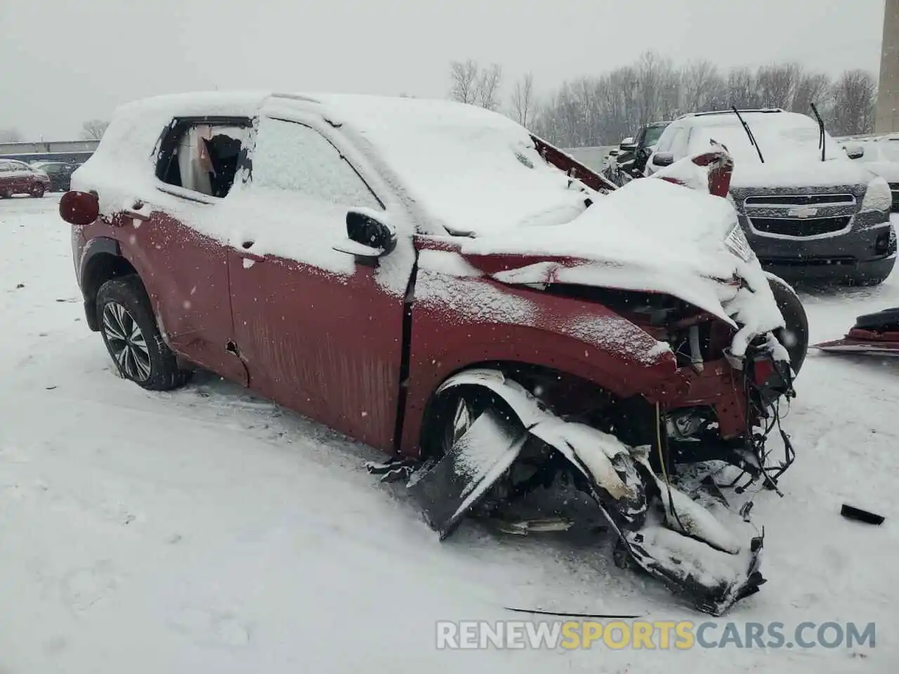 4 Photograph of a damaged car 5N1BT3BB9PC686866 NISSAN ROGUE 2023