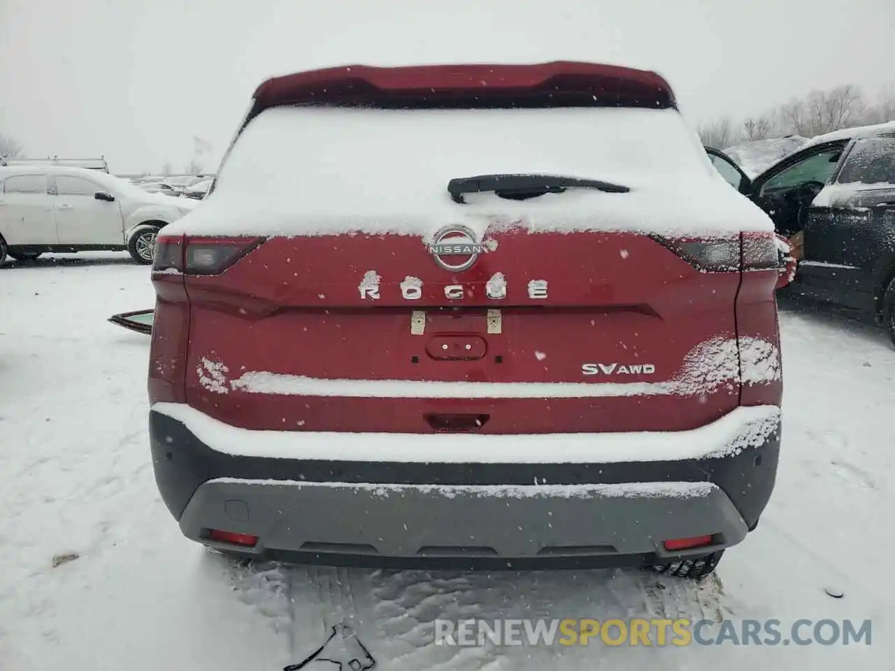 6 Photograph of a damaged car 5N1BT3BB9PC686866 NISSAN ROGUE 2023