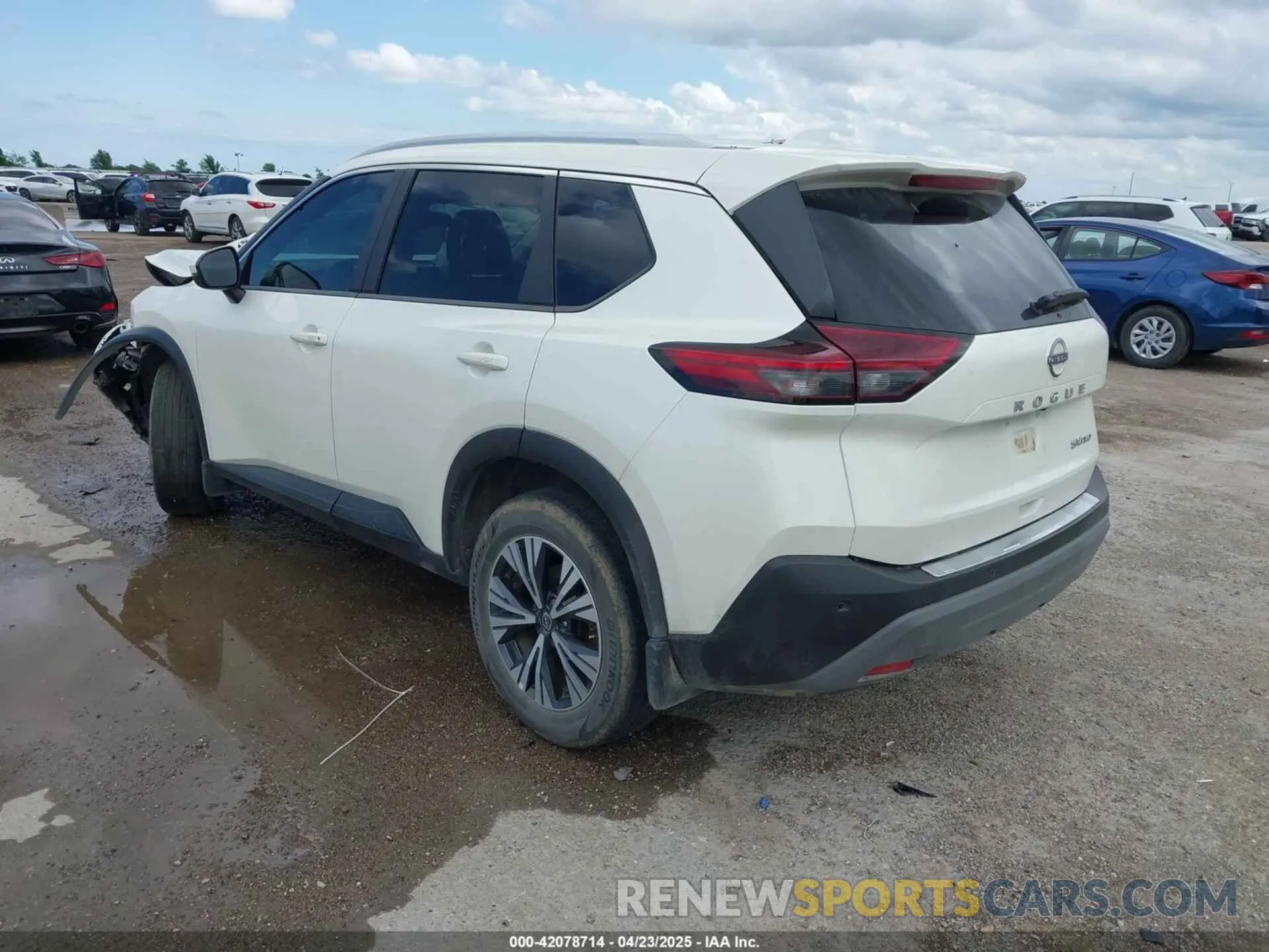 3 Photograph of a damaged car 5N1BT3BB9PC738125 NISSAN ROGUE 2023