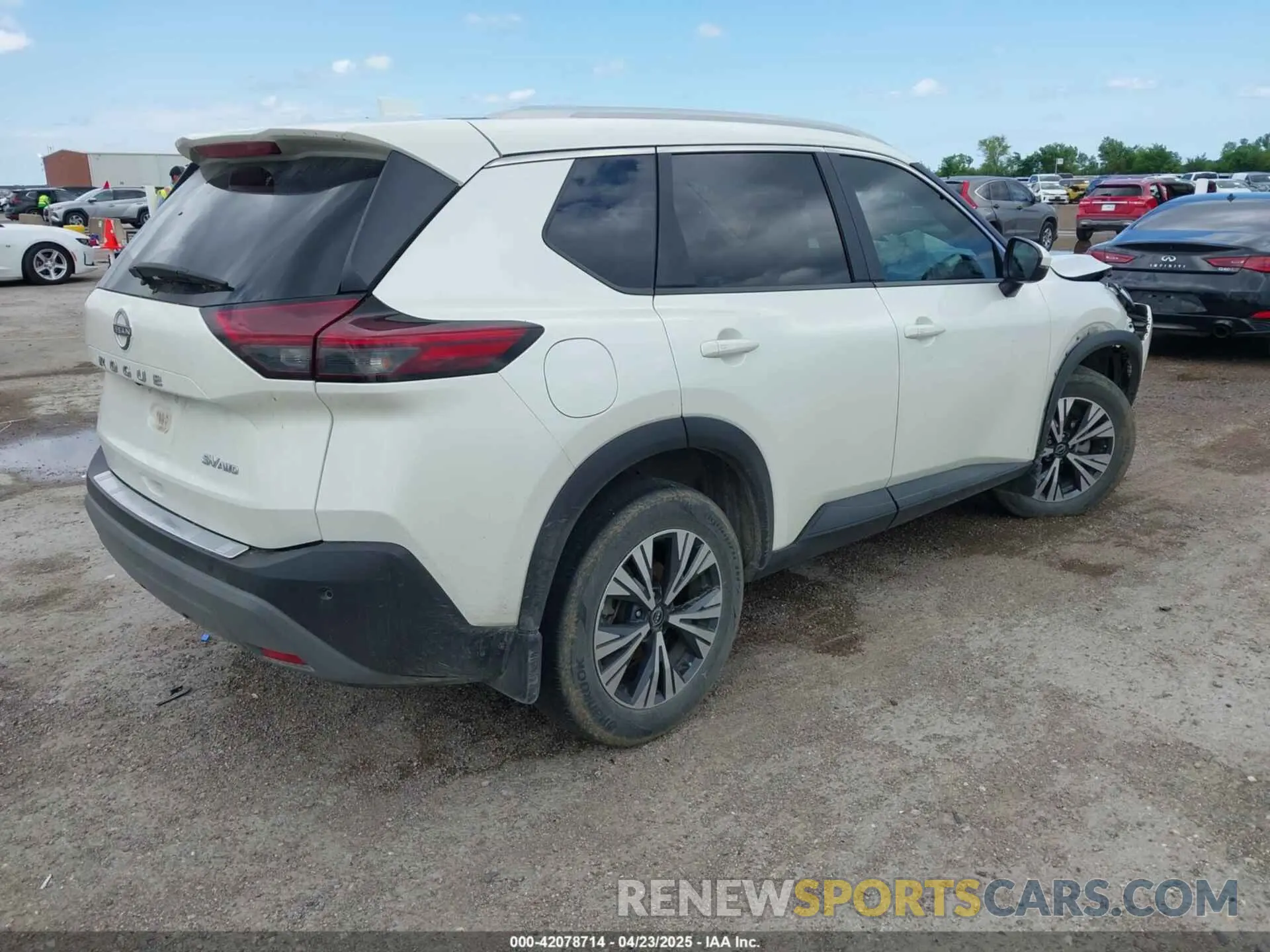 4 Photograph of a damaged car 5N1BT3BB9PC738125 NISSAN ROGUE 2023