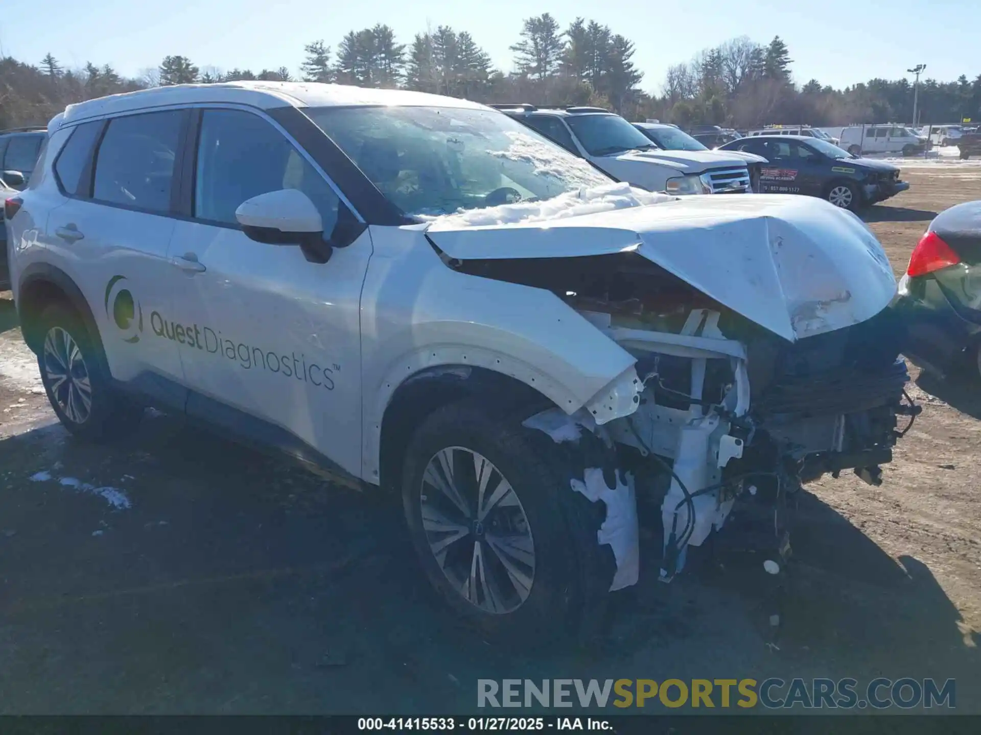 1 Photograph of a damaged car 5N1BT3BB9PC742854 NISSAN ROGUE 2023