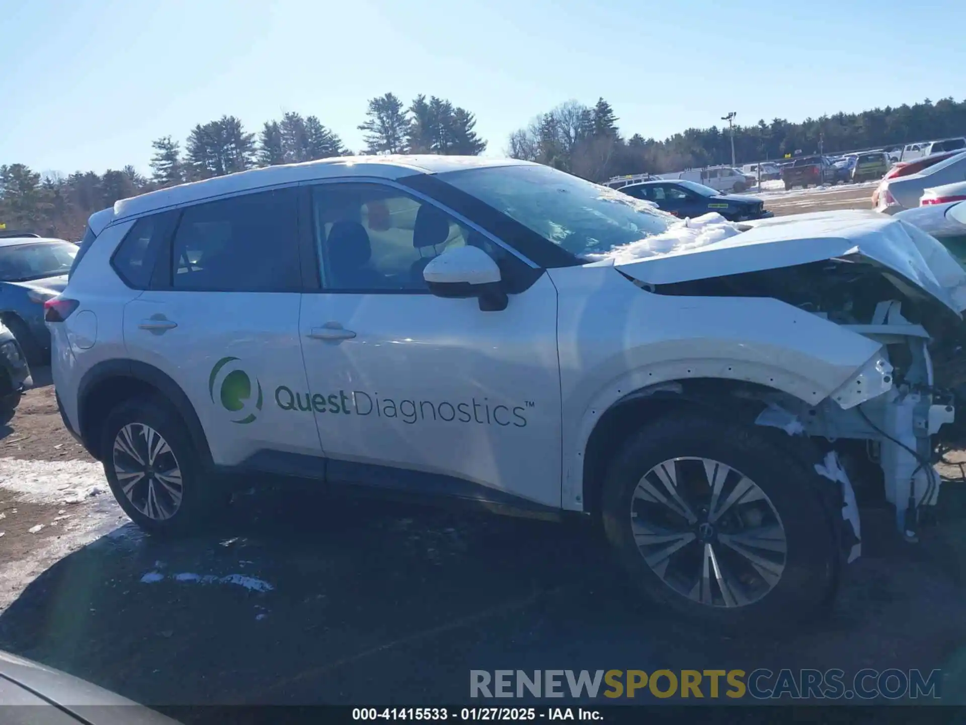 14 Photograph of a damaged car 5N1BT3BB9PC742854 NISSAN ROGUE 2023