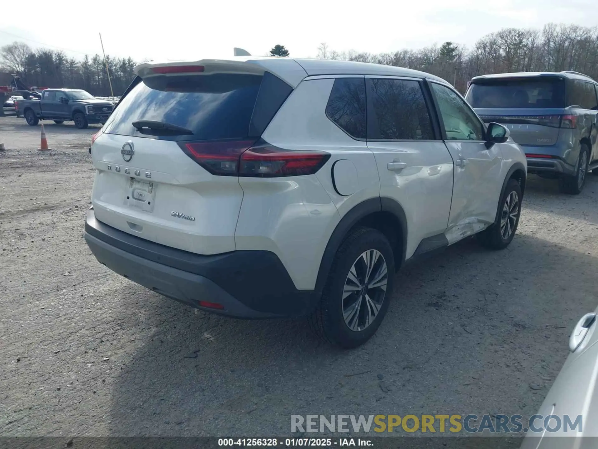 4 Photograph of a damaged car 5N1BT3BB9PC782755 NISSAN ROGUE 2023