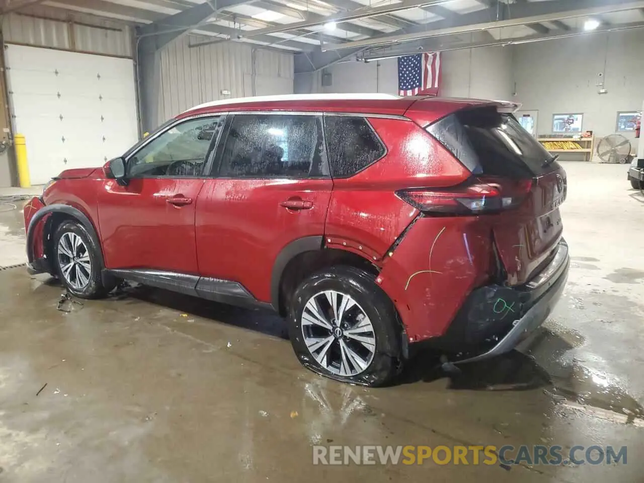 2 Photograph of a damaged car 5N1BT3BB9PC830285 NISSAN ROGUE 2023